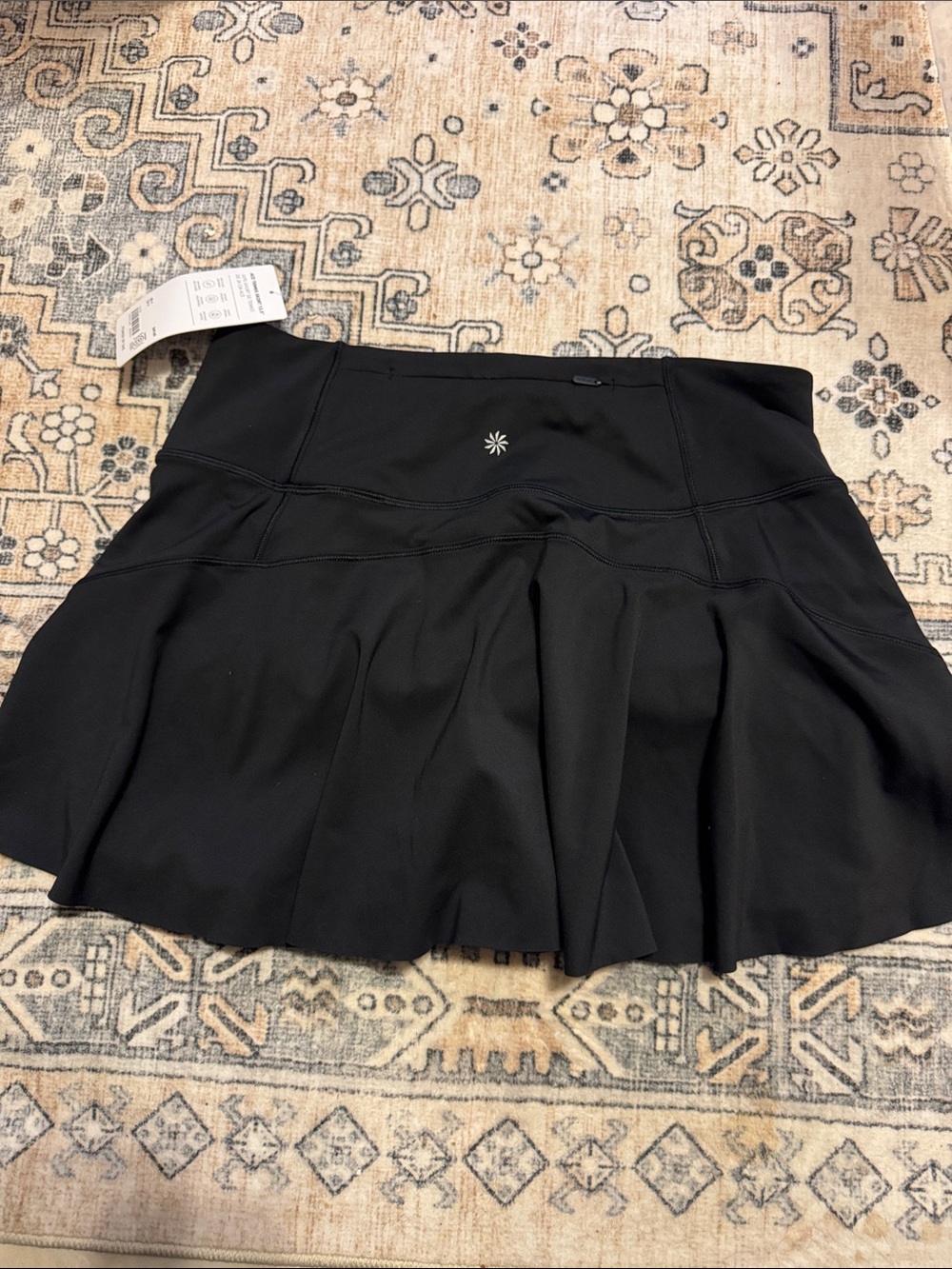Athleta Black Performance Skort with Built-In Shorts - Picture 5 of 5
